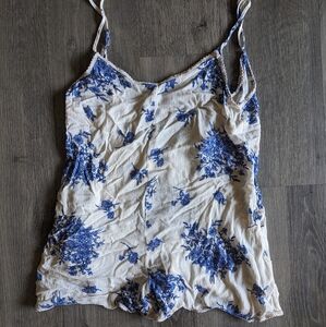 Mimi Chica Porcelain Romper Small